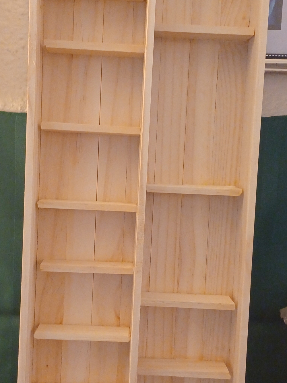 Natural Wood Wall Shelf Decor - Unbranded